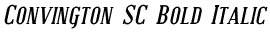 Convington SC Bold Italic