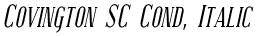 Covington SC Cond, Italic