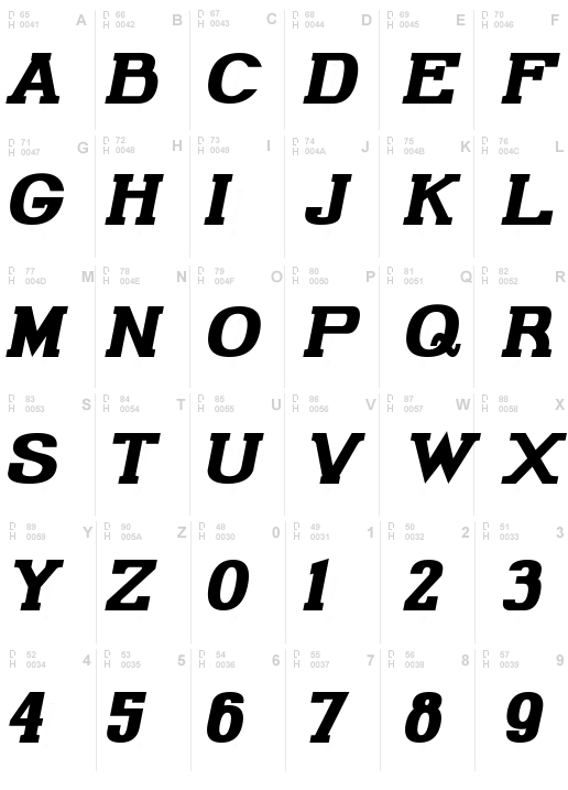 Gabriel Serif Bold Italic