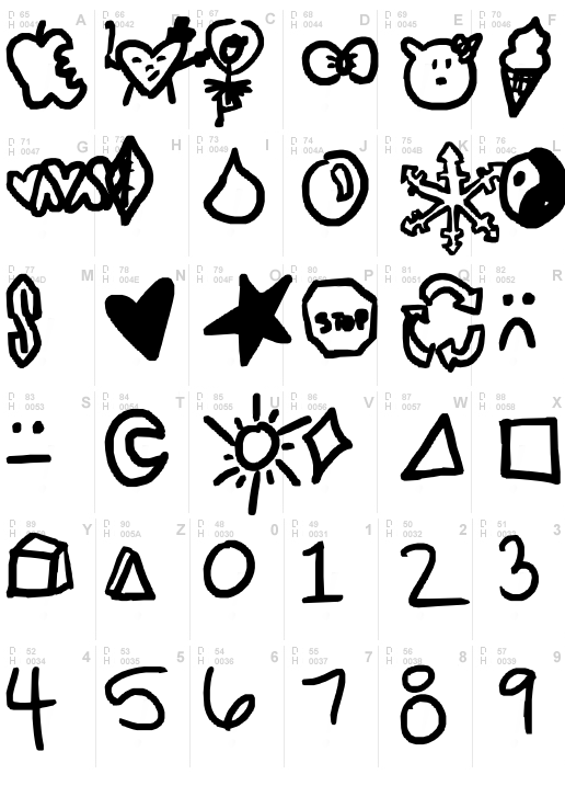 symbols rock