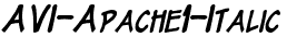 AVI-Apache1-Italic