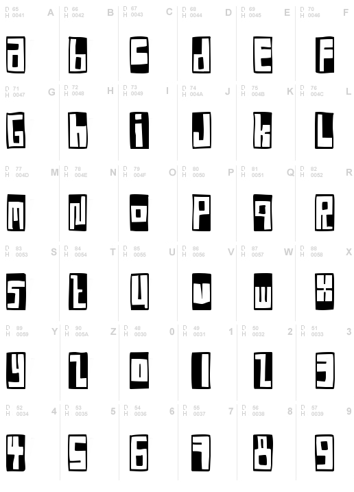 Box Font Font, Download Box Font .ttf truetype or .zip Free - FontIneed