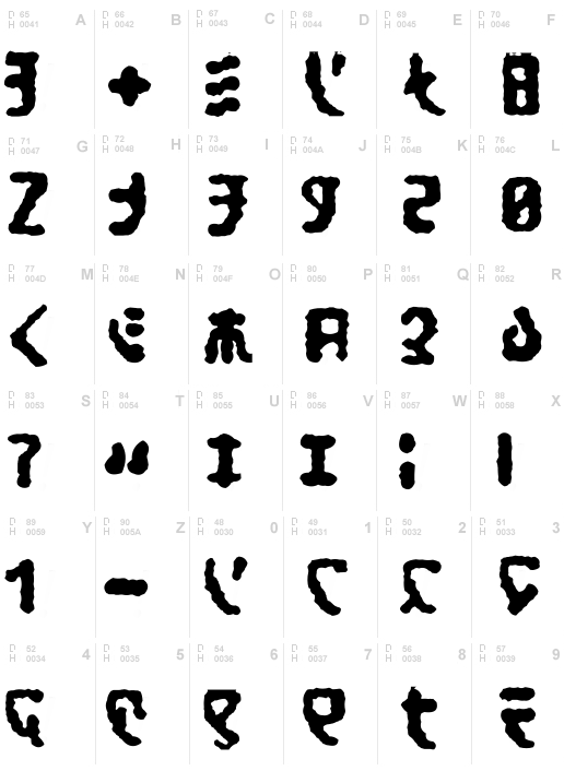 Matrix Code Font