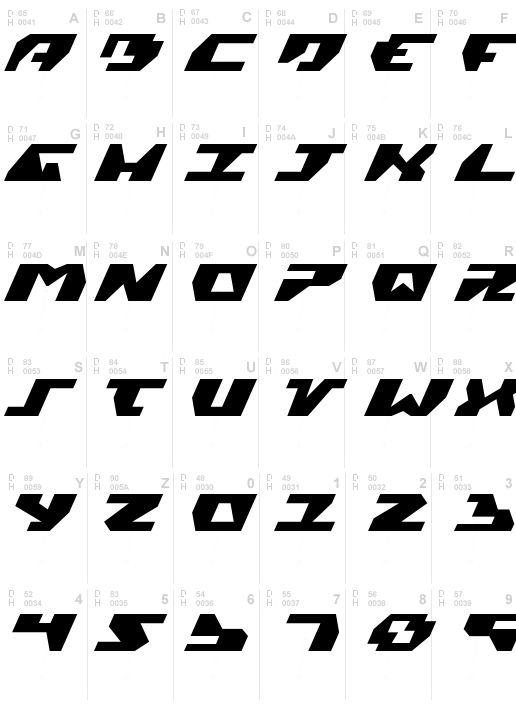 Gyrfalcon Expanded Italic