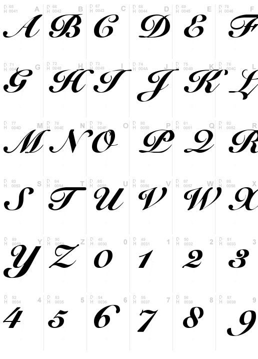 Script Roundhand Normal