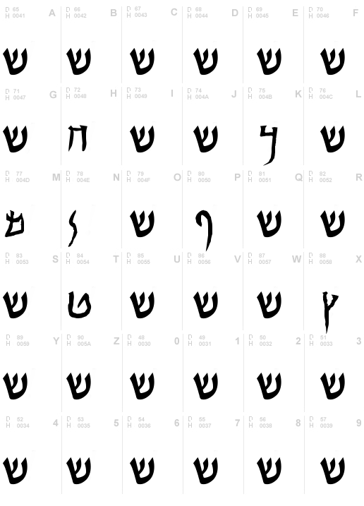 Hebrew Old